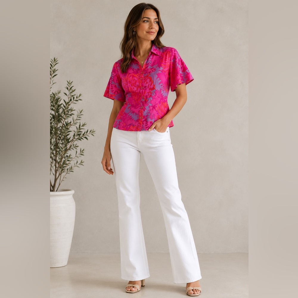 Nanette Lepore 100% Silk Blouse